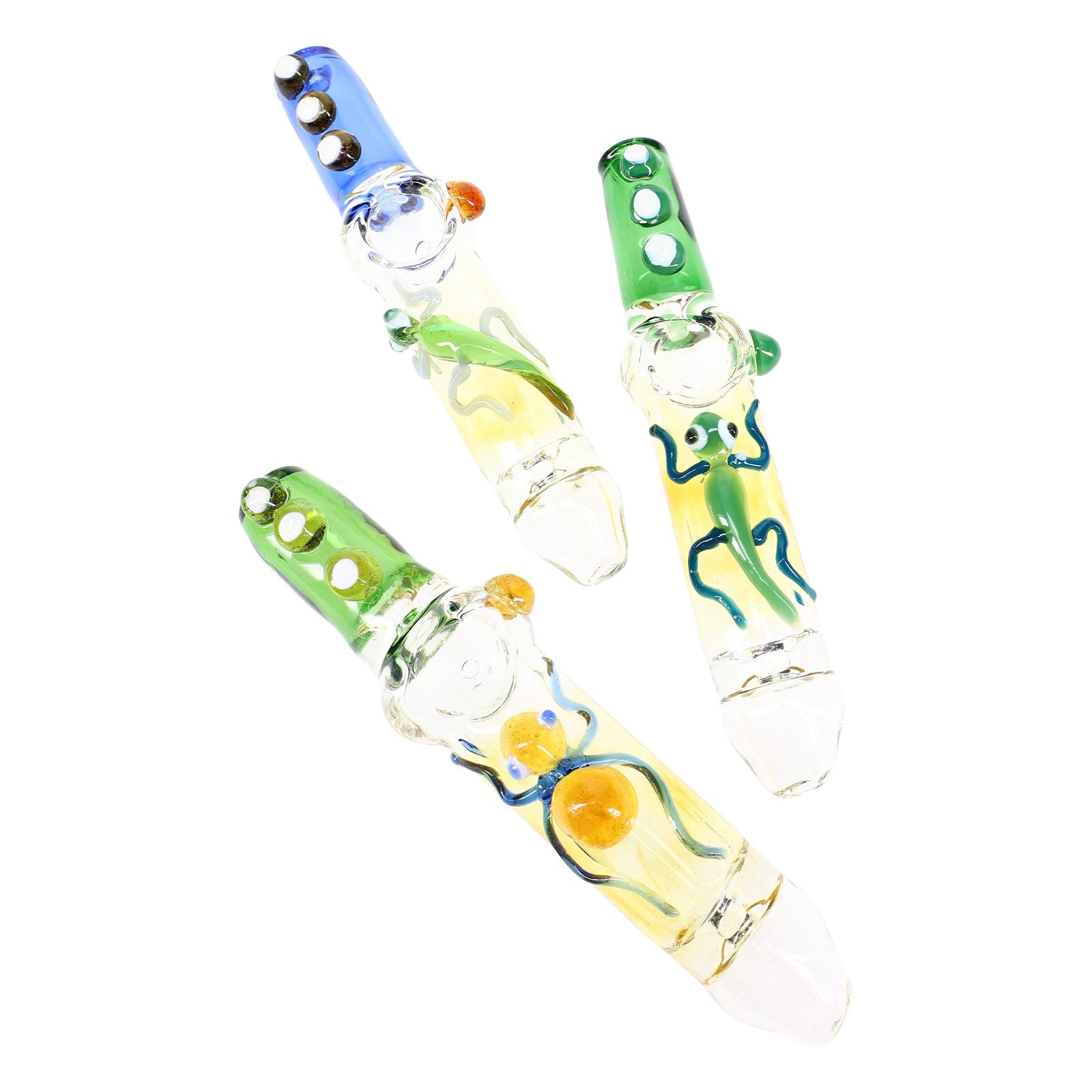 Gecko Glide Glass Critter Steamroller