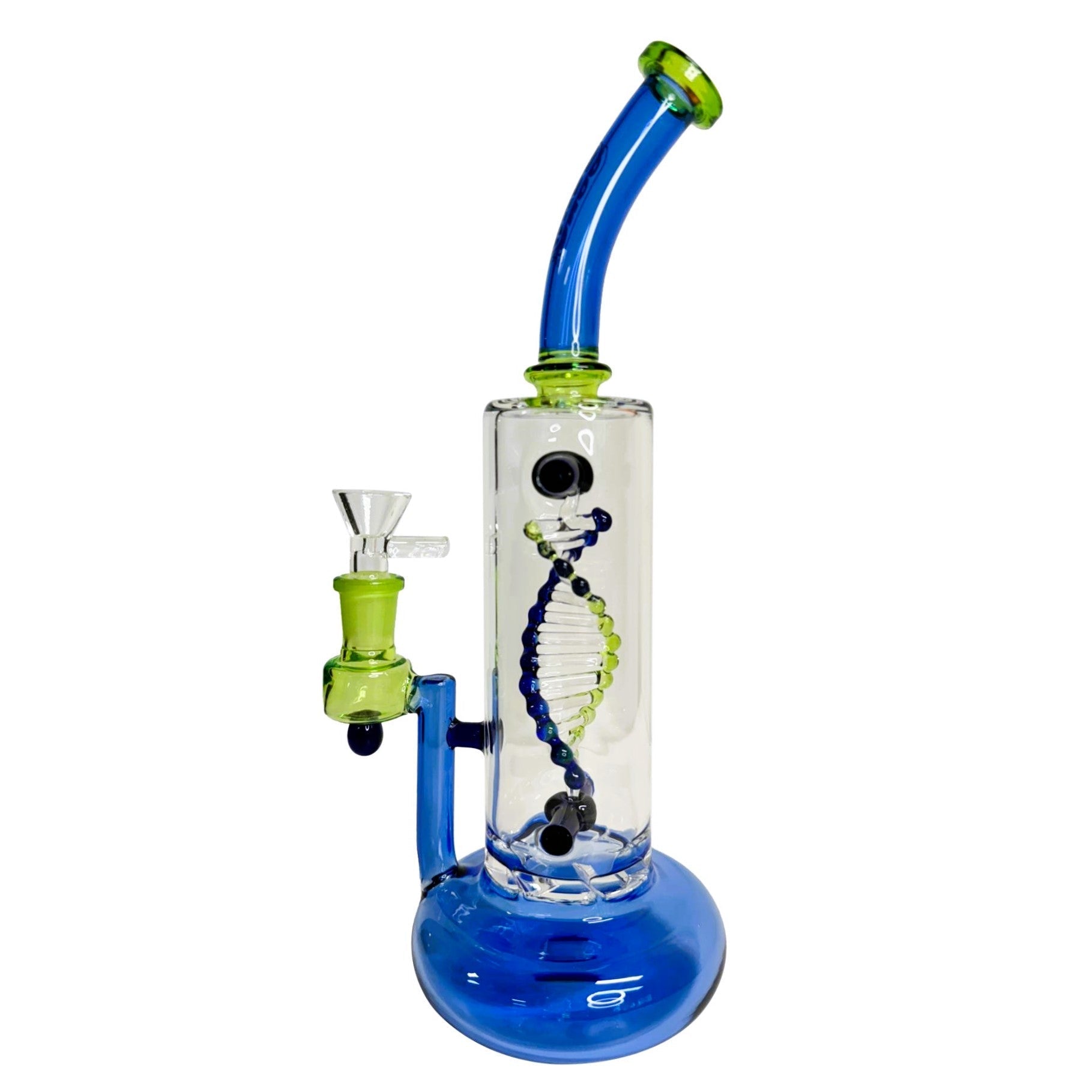 Gen 2 Spinning DNA Turbine Perc Glass Bong