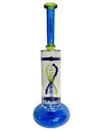 Gen 2 Spinning DNA Turbine Perc Glass Bong