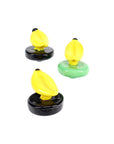 Glass Banana Carb Cap Assorted Color