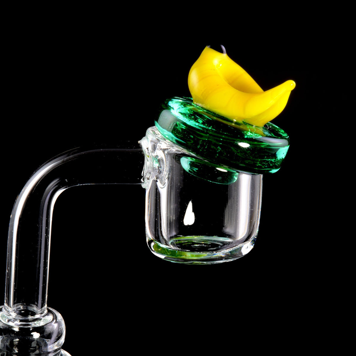 Glass Banana Carb Cap Assorted Color