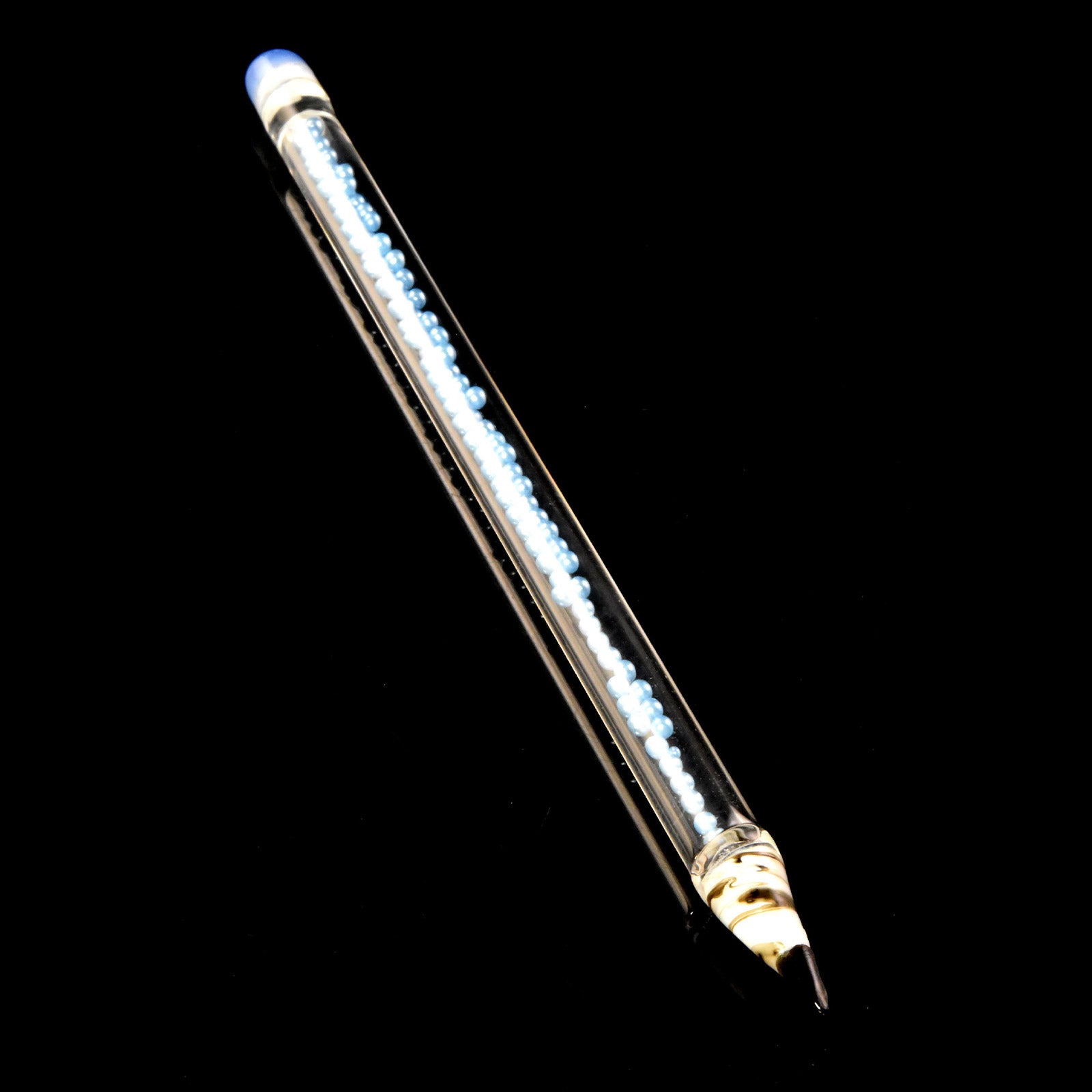 Glass Bead Pencil Dab Tools in ice blue