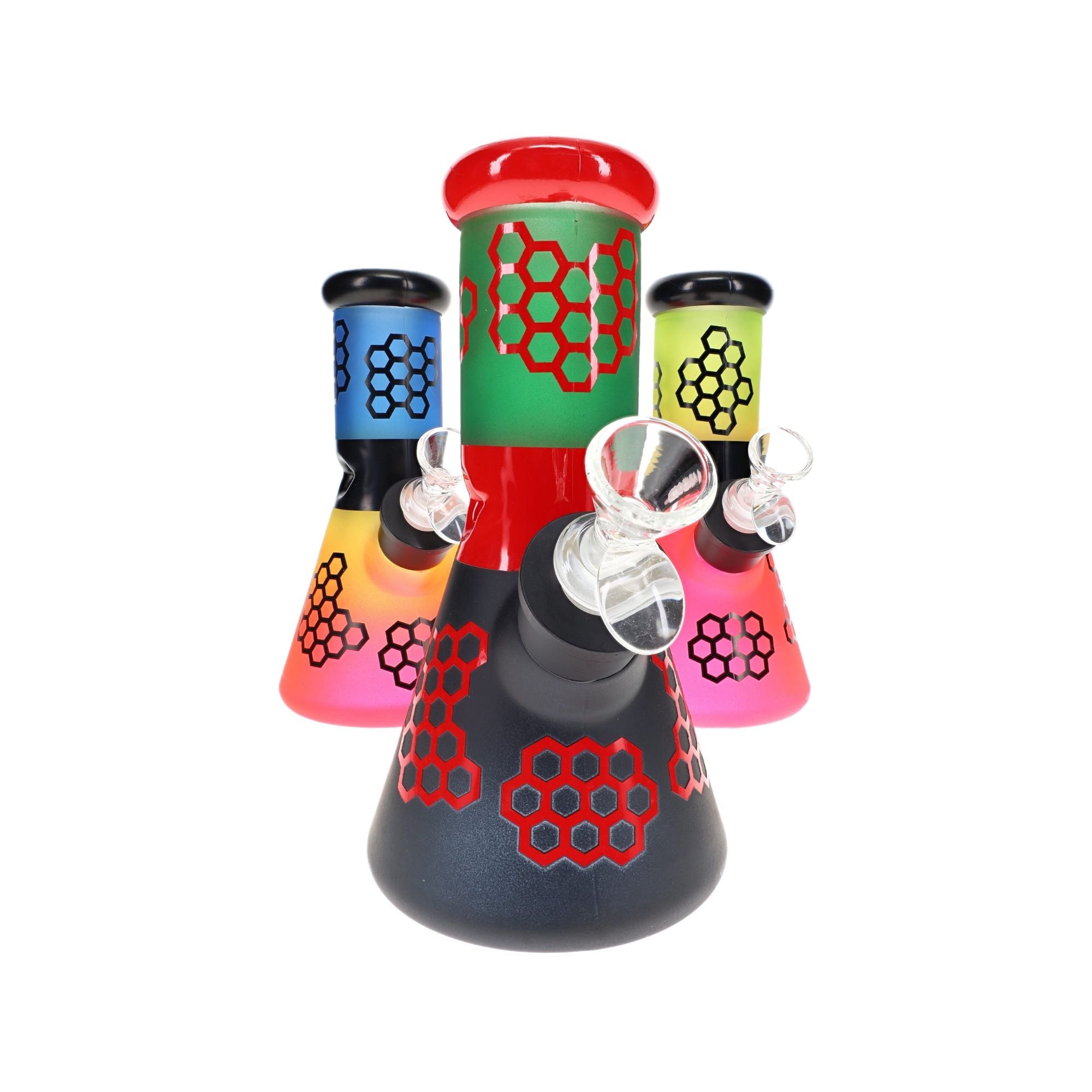 Glass Beaker Bong Gift Set “Starter Stack”