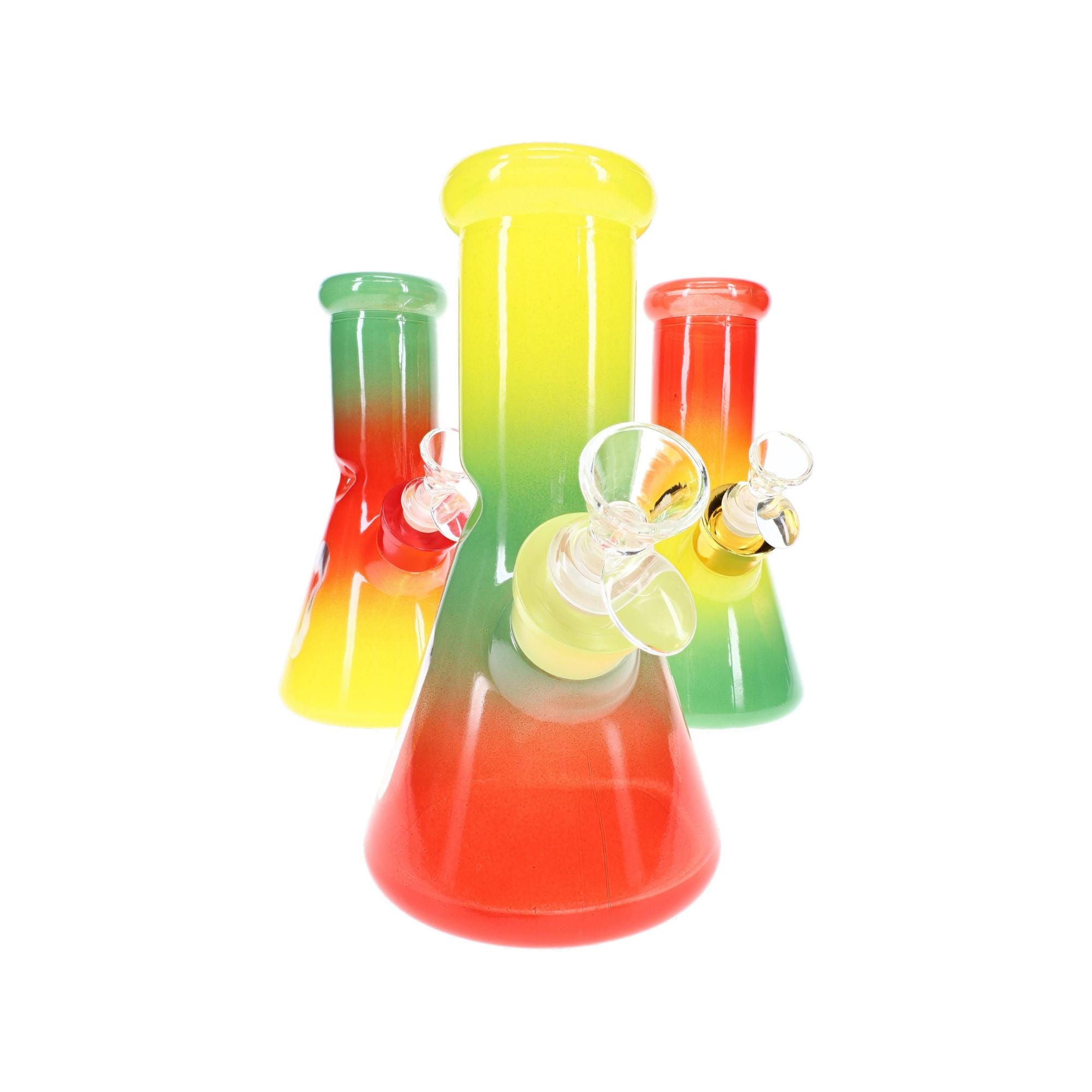 Glass Beaker Bong Gift Set “Starter Stack”