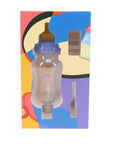 Glass Bottle Dab Straw “Shroom Flask” Mushroom Perc