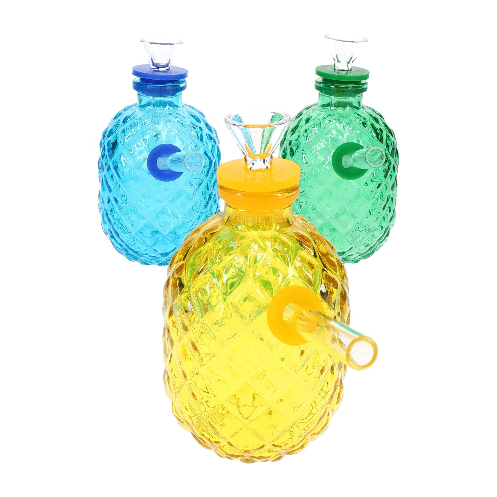 Glass Pineapple Mini Bong