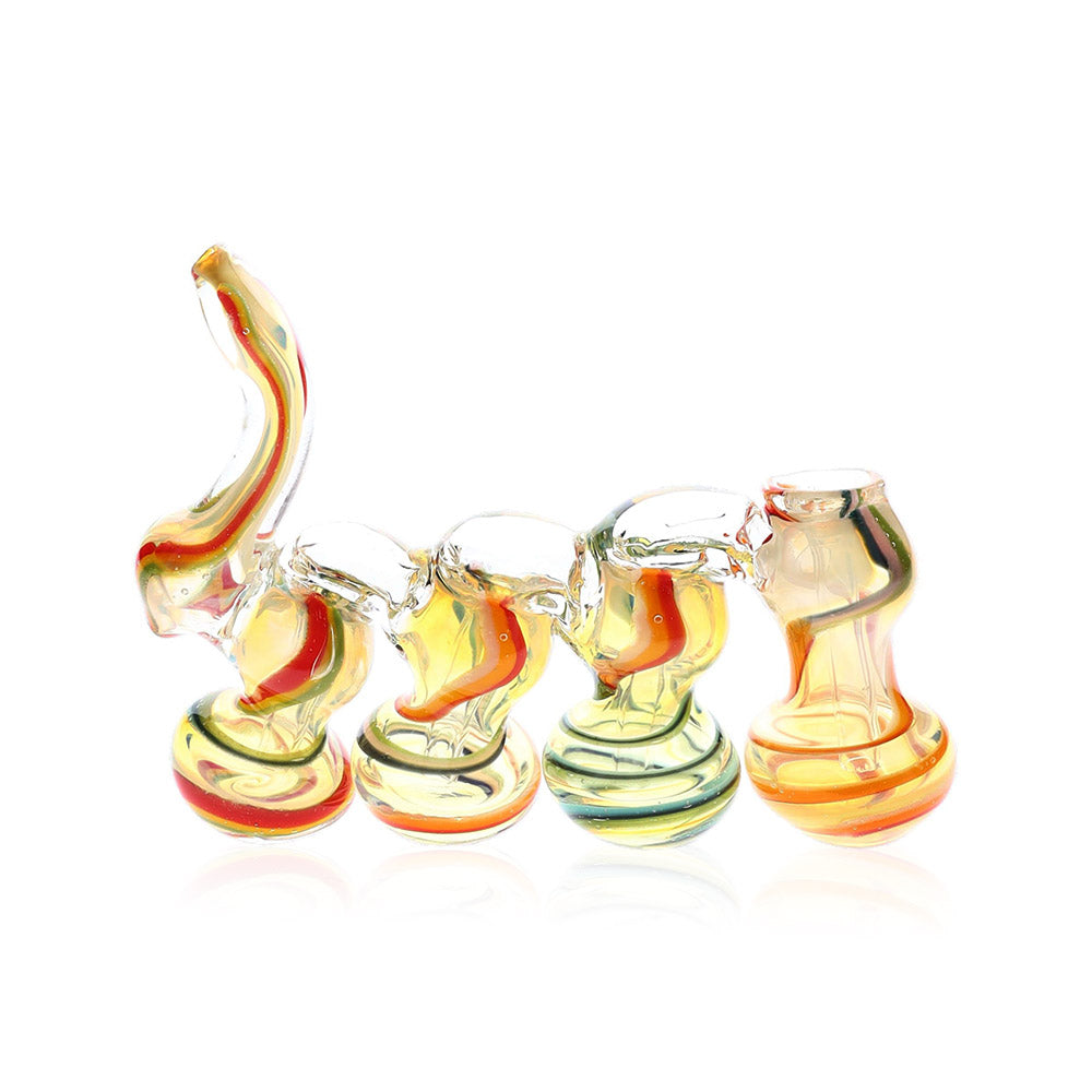 Glass Quadruple-Chamber Sherlock Bubbler Large