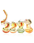 Glass Quadruple-Chamber Sherlock Bubbler Large