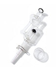 Glass Recycler Dab Straw “Perc Portal” Dome Perc