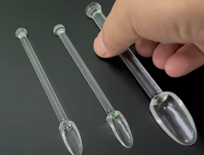 Glass Scoop and Tamp Tool