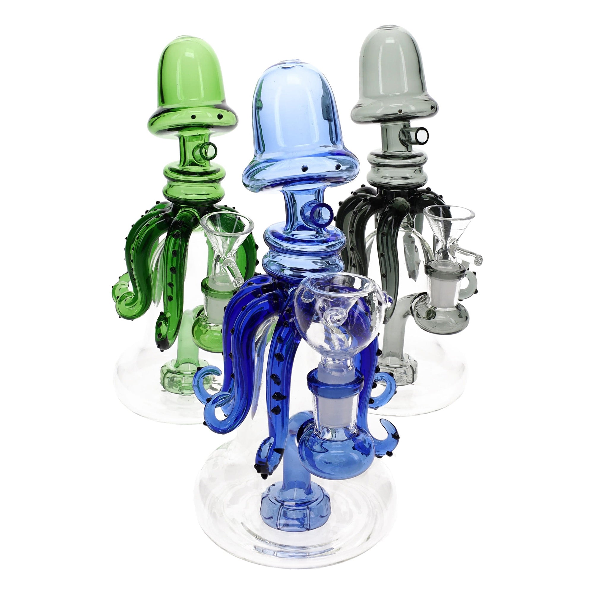 Glass Squid Bong “Deep Sea Sipper” Showerhead Perc