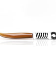 Amber Glass Sword Dab Tool - Horizontal view