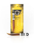 Glass Sword Dab Tool in packaging - Amber color