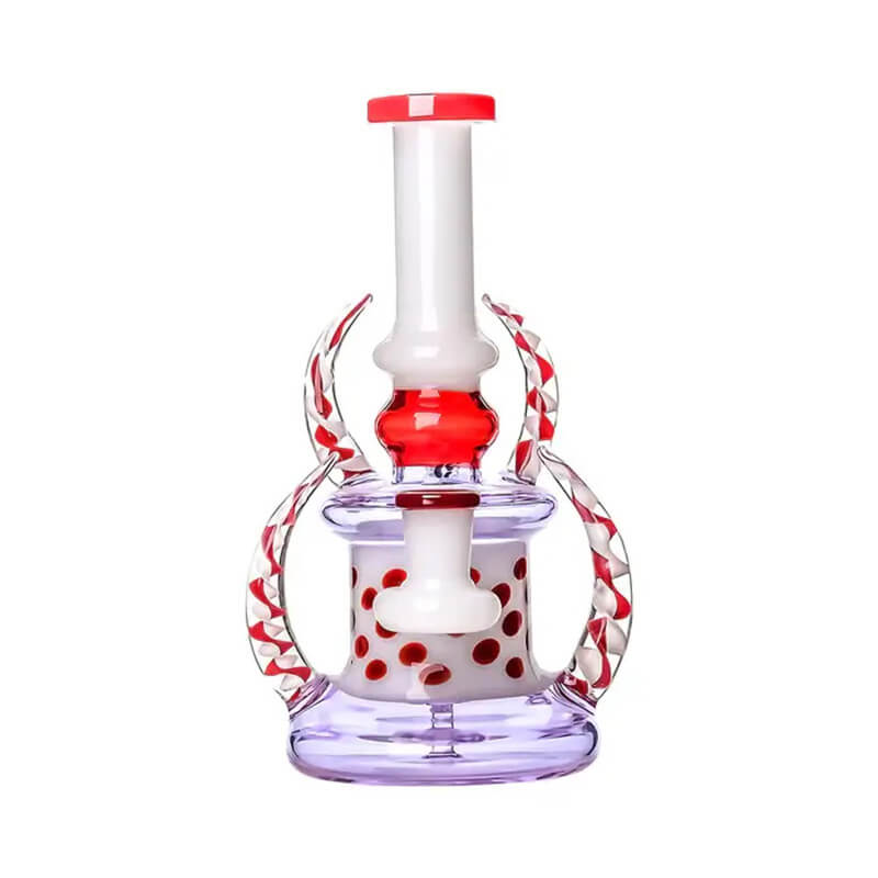 Glass Dab Rig With Horns