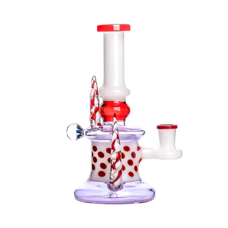 Glass Dab Rig With Horns