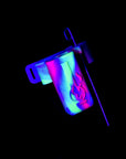Glow-in-the-Dark Water Pipe Caddy Silicone Bong Accessory