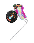 Glow-in-the-Dark Water Pipe Caddy Silicone Bong Accessory
