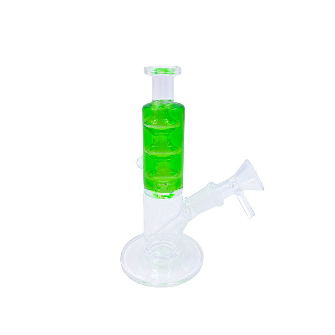 glycerin freezable bong in green color