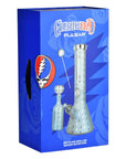 Grateful Dead x Pulsar Bolts And Skellies Glass Beaker Bong Set