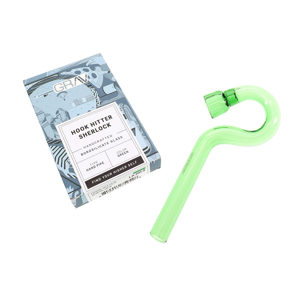 GRAV Hook Hitter Sherlock Hand Pipe