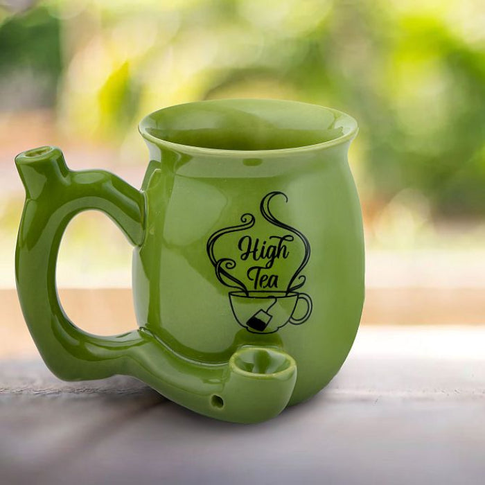 High Tea Single Wall Coffee Mug Water Pipe - inhalco