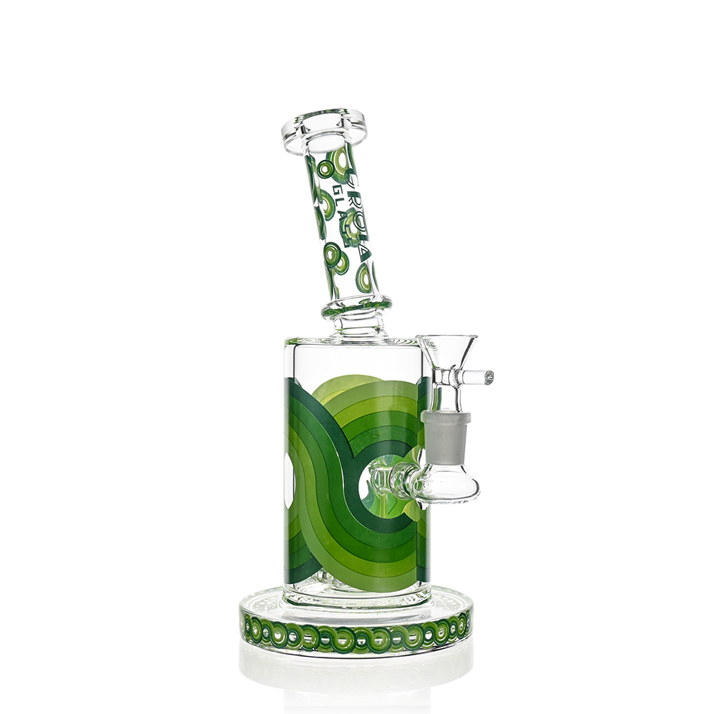 Retro Scientific Bong with Matrix Perc
