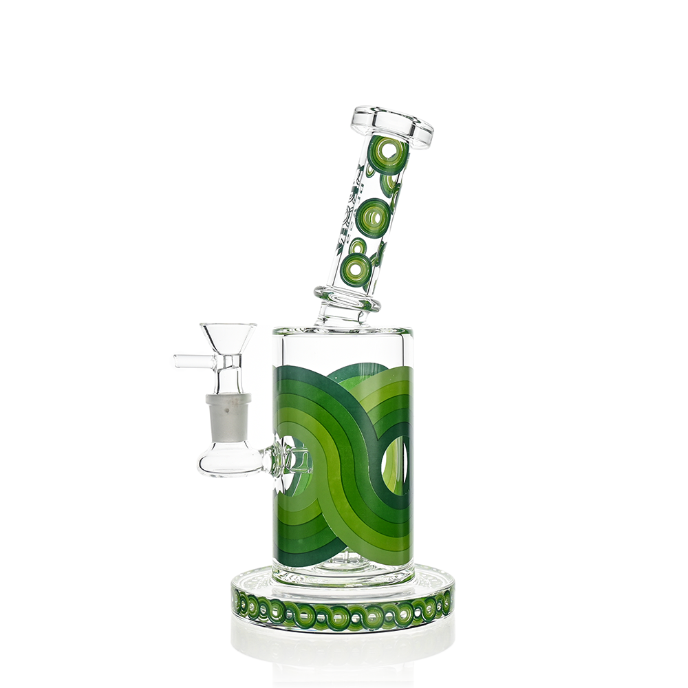 Retro Scientific Bong with Matrix Perc