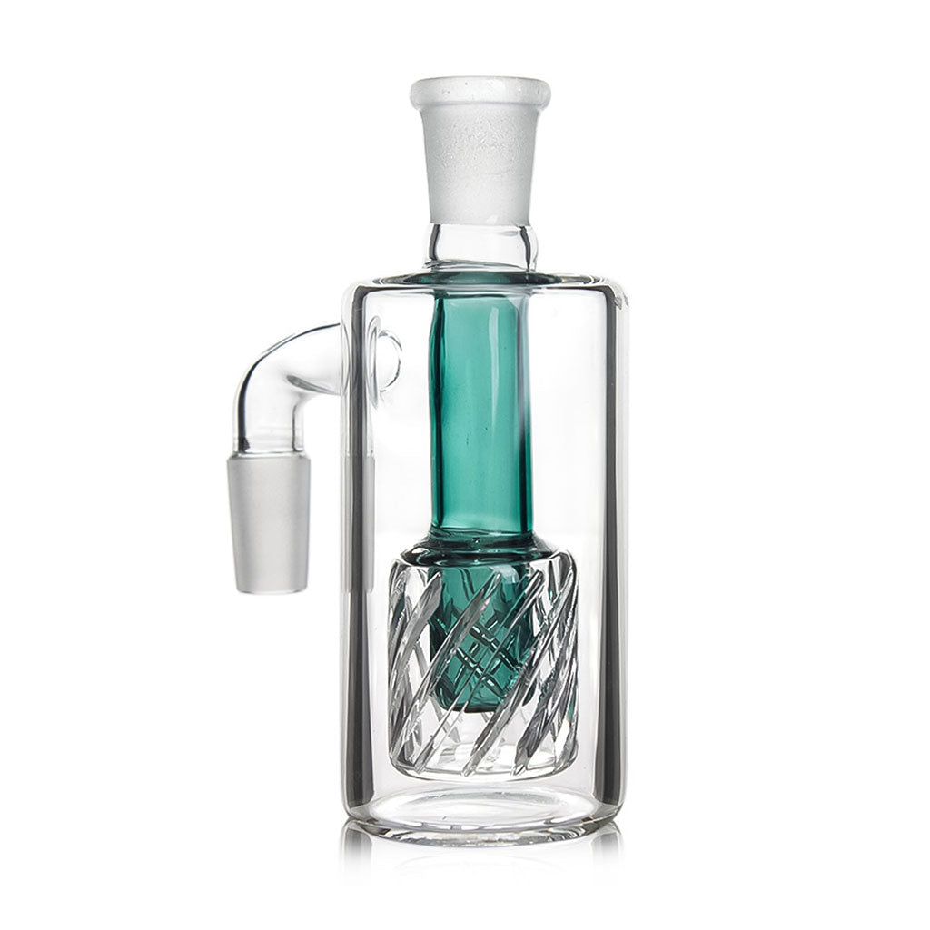 Gridded Drum Perc Ash Catcher - lake green