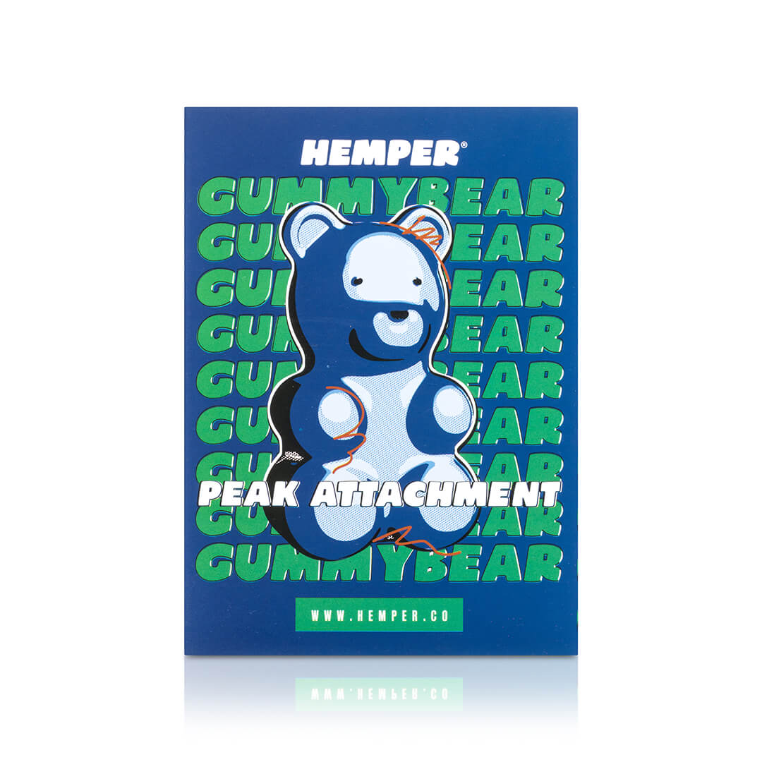 Packaging box of Gummy Bear Puffco Peak Glass Top