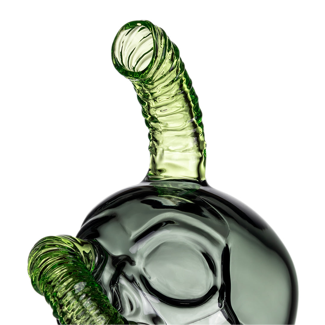 Mouthpiece of Halloween Grim Ripper Puffco Peak Glass Top