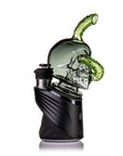 Right side view of Halloween Grim Ripper Puffco Peak Glass Top