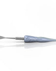 Hand-Blown Swirl Tide Dab Tool in Blue