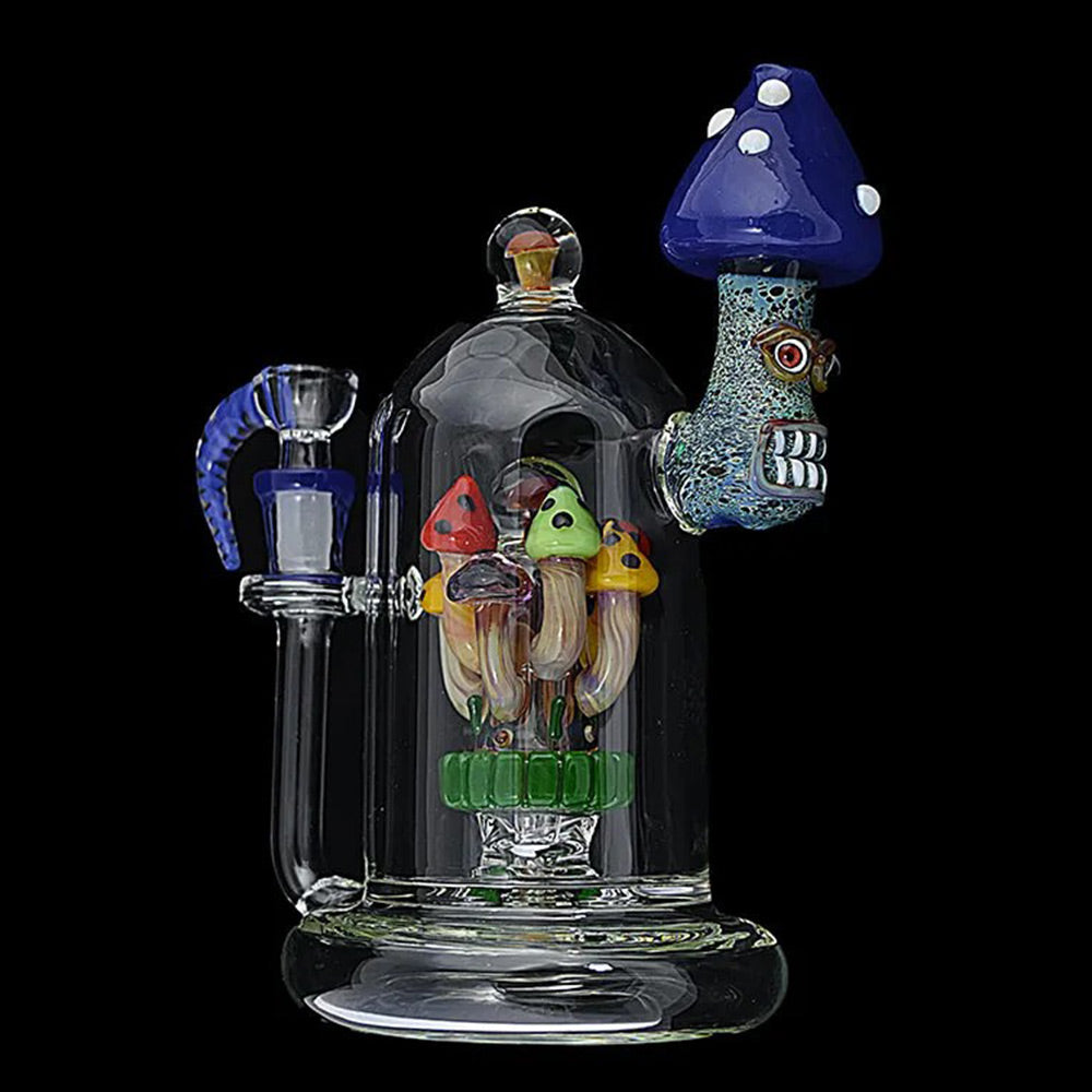 Handmade Mushroom Water Bong front view