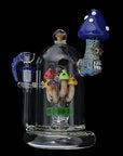 Handmade Mushroom Water Bong front view