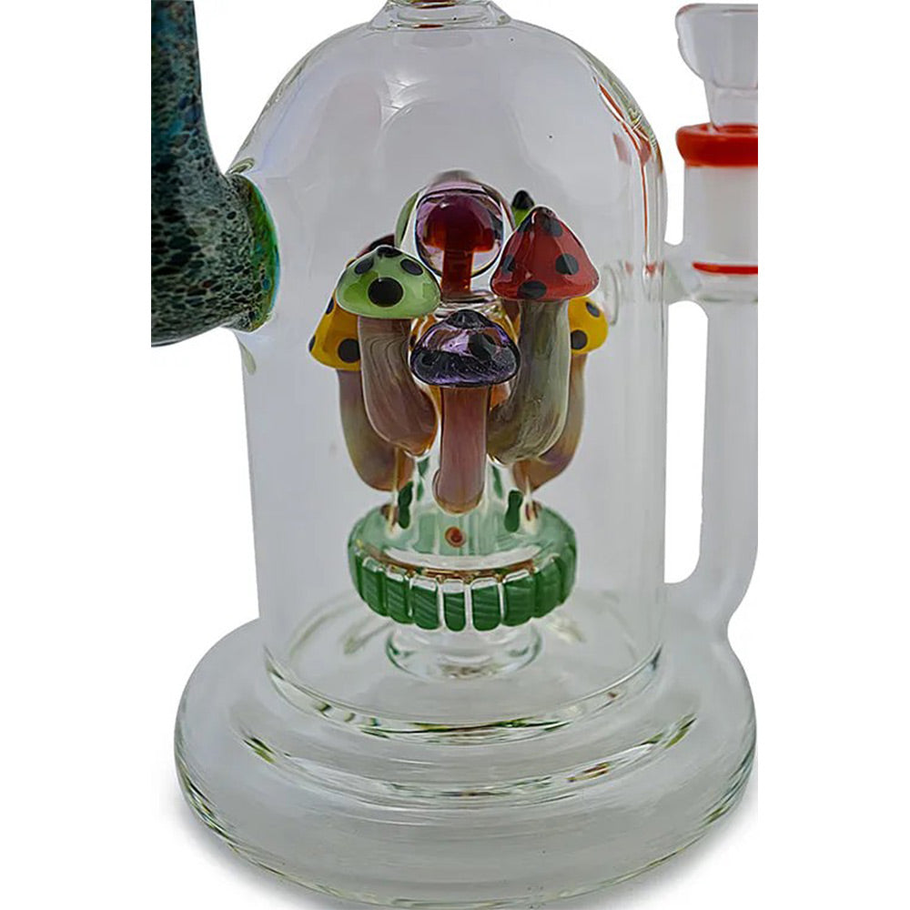 Handmade Mushroom Water Bong Perc view