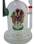 Handmade Mushroom Water Bong Perc view