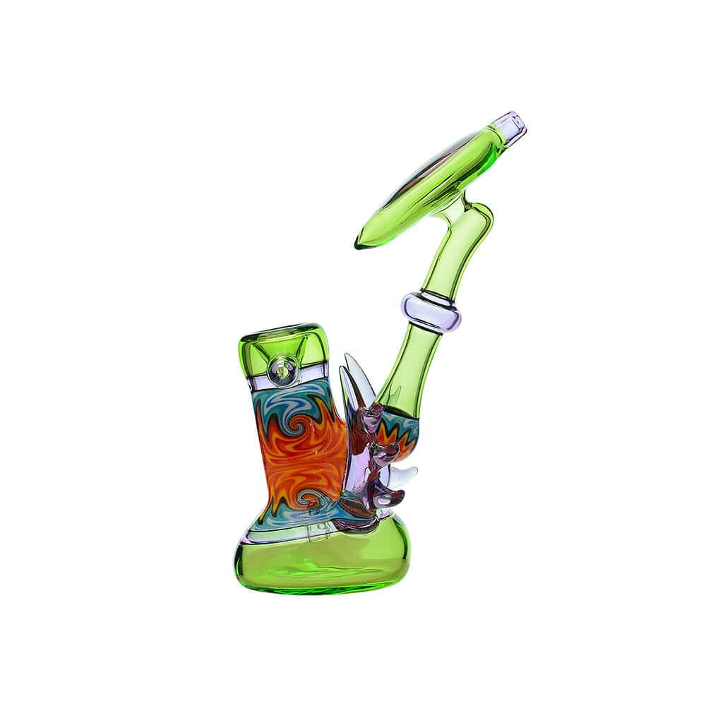 Side view of Heady Wigwag Bubbler