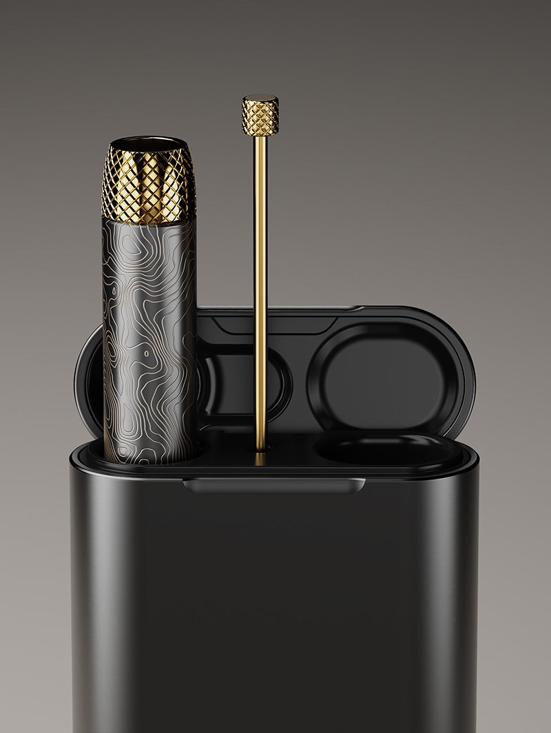 Helix Black Dugout with One Hitter – All Parts Displayed