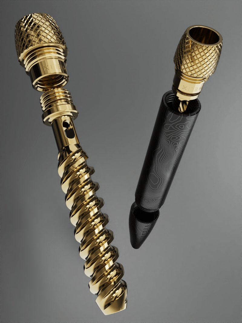 Helix Black One Hitter 2pcs