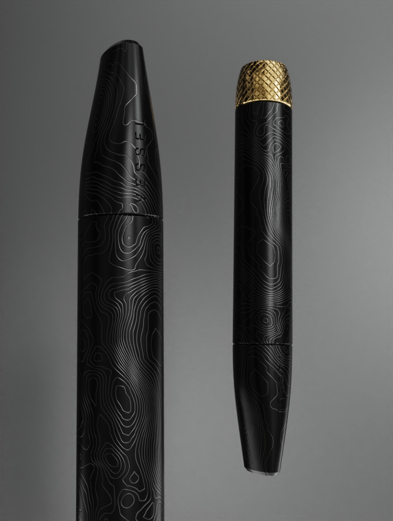 Helix Black One Hitter for Flower