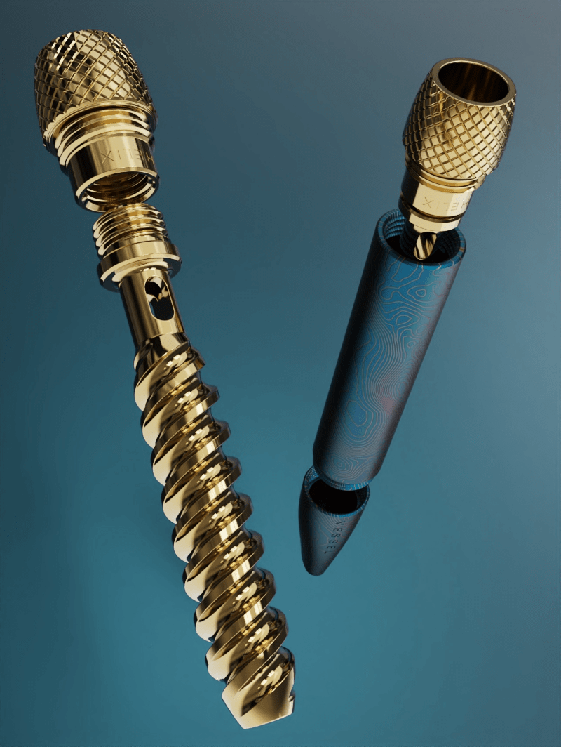 Helix Maritime Brass One-Hitter