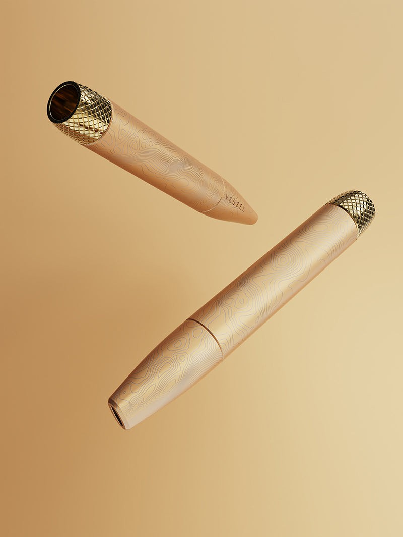Helix Rose Gold One Hitter Chillum