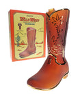 Hemper 9″ Wild West Cowboy Boot XL Glass Bong - INHALCO