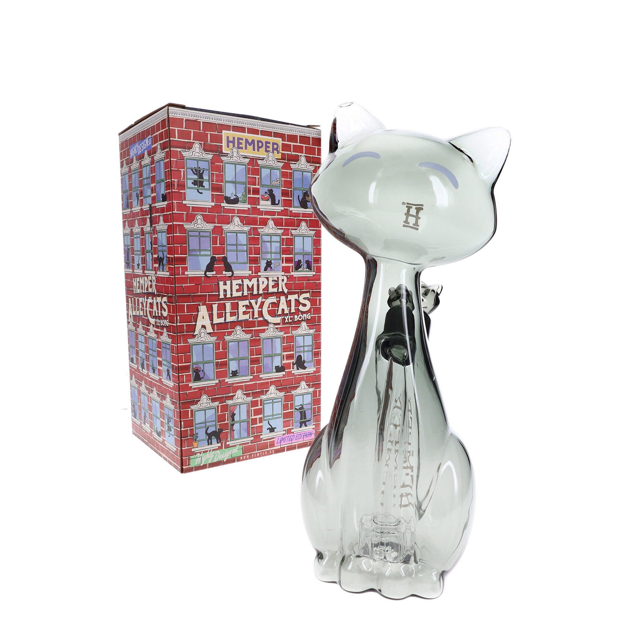 Hemper Alley Cats XL Glass Bong