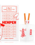 Hemper 9″ Chinese Takeout Box XL Bong Showerhead Perc
