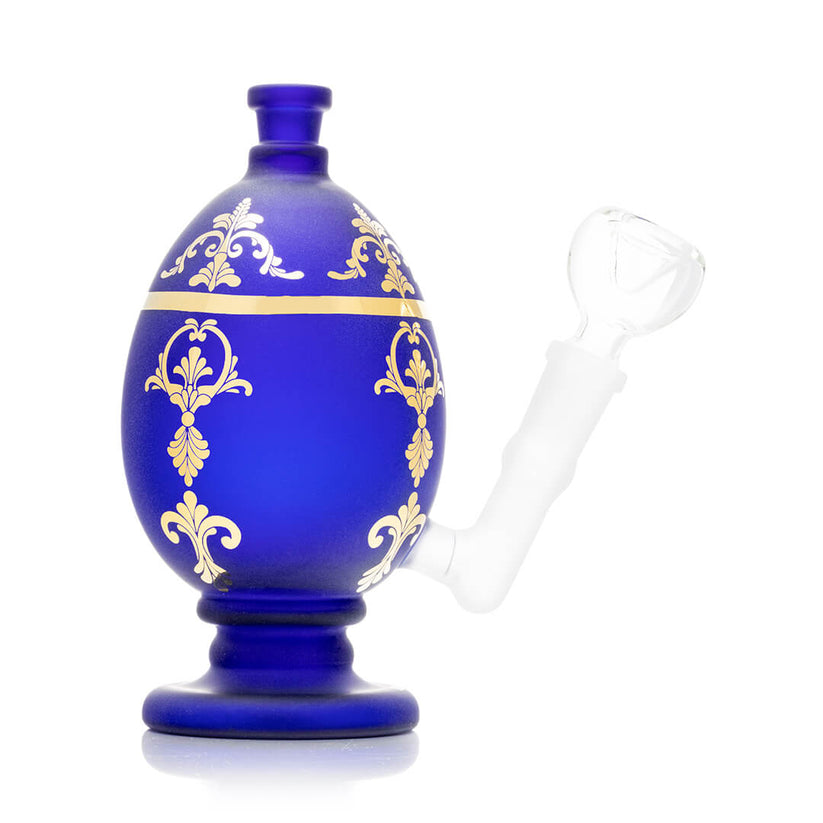 Hemper Jeweled Egg Glass Bong 6″