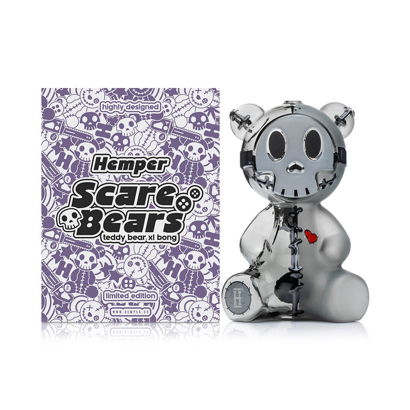 Hemper Scare Bears Teddy Bear XL Bong Ball Perc - INHALCO