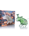 HyBird Hippo Glass Rig in green