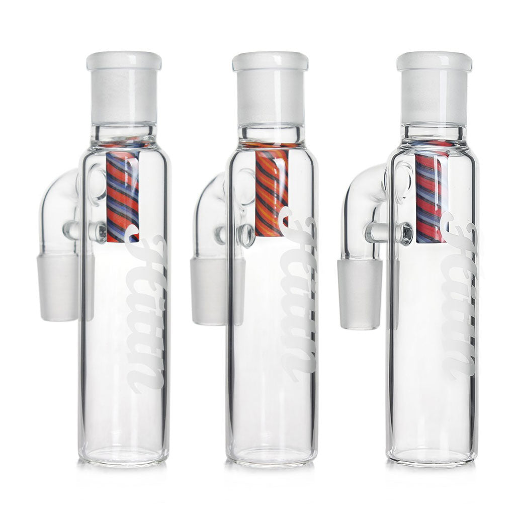 Inline Drop Down Ash Catcher With Internal Color Rod Diffuser