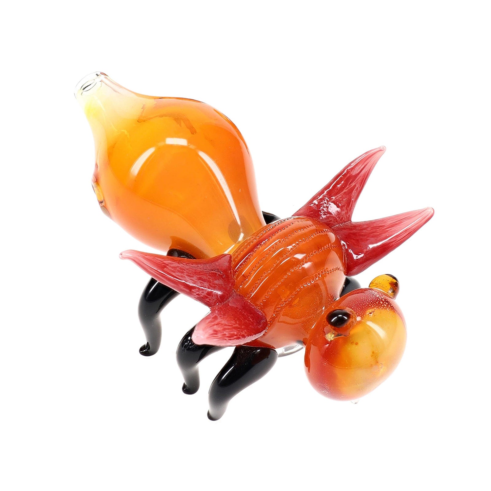 Honey Hustler Gold Fumed Glass Fly Pipe